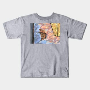 A Moth in the Light Kids T-Shirt